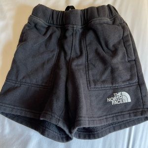 North Face boys black shorts